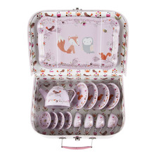 Image of Sass & Belle Woodland Friends Children's Tea Set Baby Shower Novelty Gift Idea
