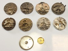 18.5  ligne (41.2mm) Hebdomas movements x 8  ...