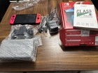 Nintendo Switch OLED Model HEG-001 Console - 64GB - Black/Neon Red /Neon Pink