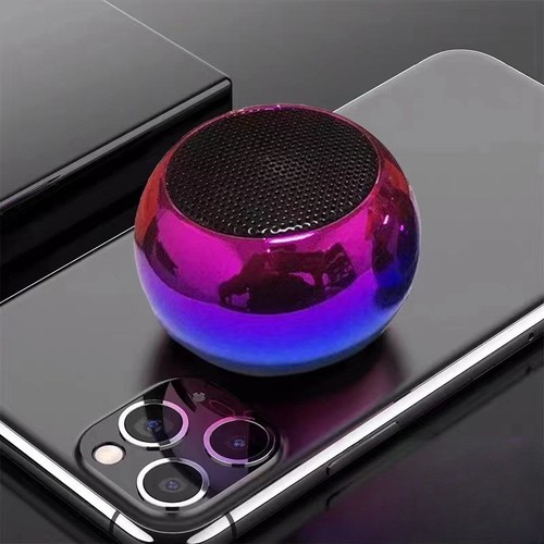 1stk Kleine Stahl Kanone Metall Heavy Duty Subwoofer Mini Bluetooth Lautsprecher - Photo 15/15