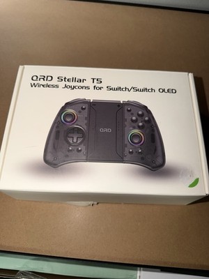 QRD Stellar T5 Wireless Ergonomic Controller Switch/OLED Black