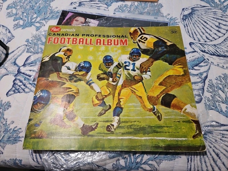 1963 Post Cereal  CFL album 25 cards Glued Inside See Description and Pics