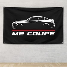 BMW M2 Coupe Car Enthusiast 3x5 ft Flag Birthday Gift Banner