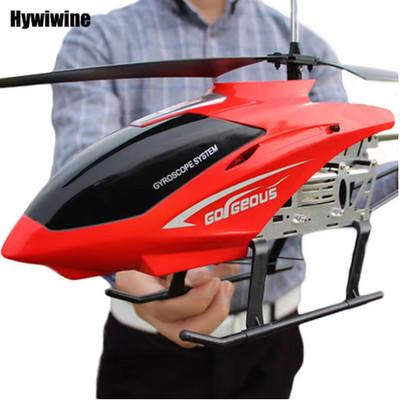 RC Helicopter Remote Control Toy for Kids Durable Electric Aircraft Anti-Wind