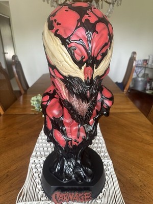 Sideshow Collectibles Carnage 1:1 Life Size Bust 55 / 500 | eBay