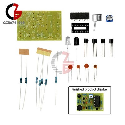 10PCS Analog Electronic Candle Kit Blow-Out Simulated Candle DIY Electronic Kits