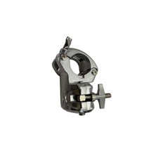 Drum Rack Clamp with Hinged Sides Silver Hardware Secure for Stage Rig