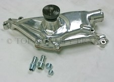 Chevy 348 409 Polished Aluminum High Volume Water Pump 1958 1965 W Series Nice