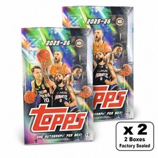 2025/26 Topps NBL Basketball Hobby Box (Lot of 2) #XP