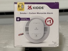 Kidde 30CUAR Hardwired Smoke Carbon Monoxide Alarm, 2 AA Backup, White