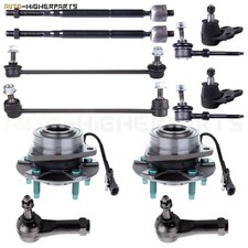 For 2005-2006 Chevrolet Equinox 12 pcs Front Wheel Hub & Sway Bar Tie Rods