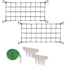 2 Pcs Scrog Net 2x4 FT Trellis for Grow Tent ...