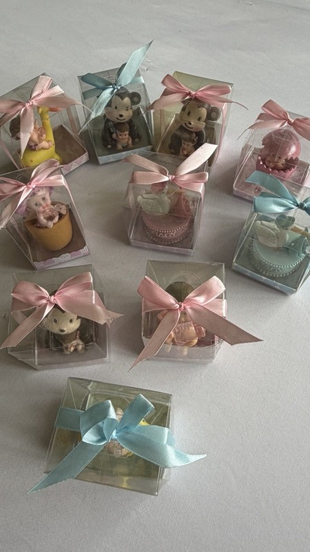 Lot 23 Baby Shower 1st Bday Favors Cake Toppers Olunaura/Mixed Theme New In Box