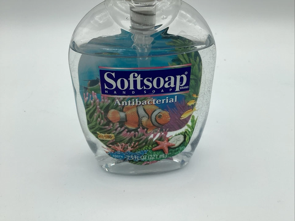 Frutiger Aero Softsoap CLOWN FISH Hand Soap Dispenser Bottle 3D Panel Clownfish - Image 3 of 4