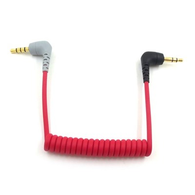 3.5mm Microphone TRS to TRRS Cable Cord for RODE Videomic Pro+/VideoMic GO E