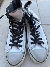 Converse x John Varvatos Distressed Canvas Coated All Star Shoes Men's 9