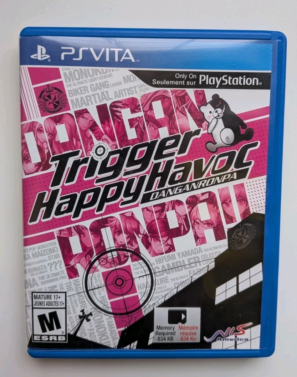 Danganronpa Trigger Happy Havoc - Playstation Vita Game.