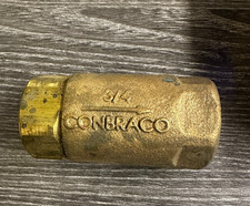 Conbraco 3/4"F x 3/4"F Ball Cone Check Valve 61-104-01 Brass Plumbing Indsutrial