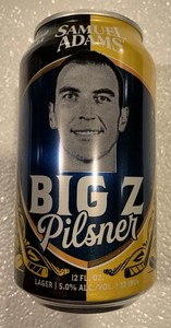 #2 SAM SAMUEL ADAMS BEER BOSTON BRUINS NHL HOCKEY ZDENO CHARA CRAFT CAN
