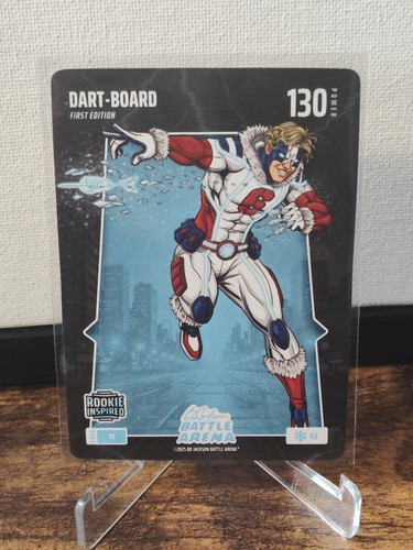 2026 BO JACKSON BATTLE ARENA “DART-BOARD” JAXSON DART RC ICE NON-FOIL RARE
