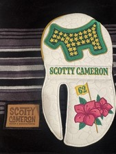 Scotty Cameron Masters Limited Floral Dog Headcover Mid-Round 2025 Mallet