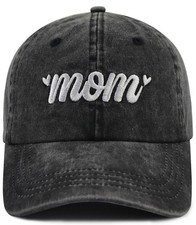 Mom and Dad Hats for Men Women, Adjustable Cotton Embroidered Mothers Fathers...