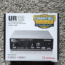 Steinberg UR12 2x2 USB 2.0 Audio Interface 24...