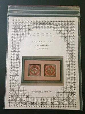 QUEENS ROW Needlepoint Designs by Jean Hilton 