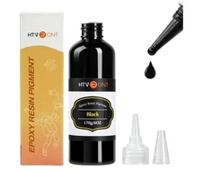 Black Epoxy Pigment - 6oz/ 170g Black Resin Pigment Paste, Higher Concentrated