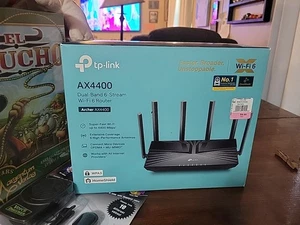 Tp-Link Double bande 6-Stream WiFi 6 Routeur Archer AX4400