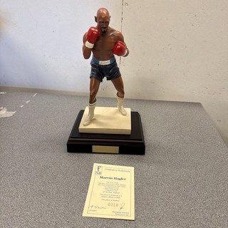 Marvin Hagler Figurine Art Of Sport By Endurance Ltd With Coa #318