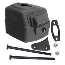 503749103 Exhaust Muffler Kit (with Muffler Gasket, Bracket, Bolts, Nuts) fit