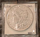 1896 $1 Morgan Silver Dollar Gorgeous Coin from Dad's collection MS+++🔥