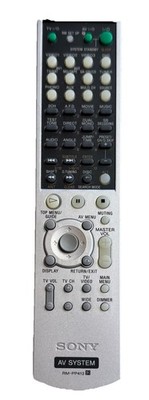 OEM Sony RM-PP413 AV Receiver Remote Control Tested STR-DE697 STR-DE897 STR-K750