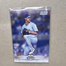 Topps 2025 Stadium Club Shane Bieber #12 Toronto Blue Jays MLB Baseball Card