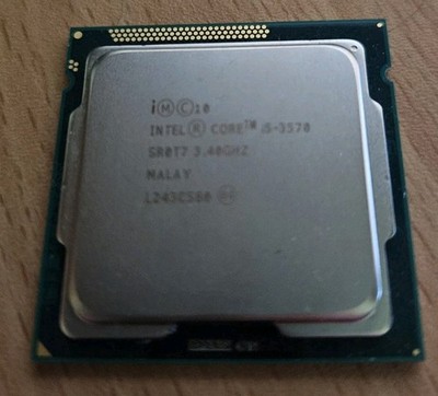 INTEL CORE i5 | i5-3570 | 3.40 GHz | LGA 1155 |
