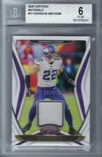 2020 Certified Materials #15 Harrison Smith SN 261/299 Graded 6