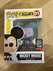 Funko POP! Disney #01 Mickey Mouse Blue & Purple Exhibition Limited Edition NYC