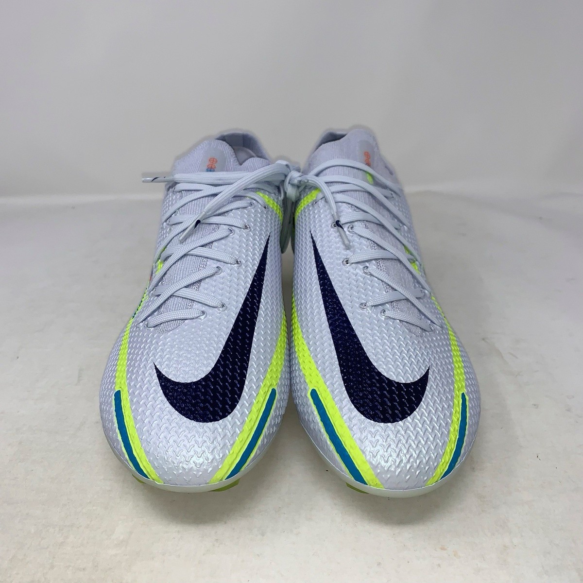 Nike Phantom GT2 Elite FG Volt Gray Soccer Cleats, Size 8.5 BNIB