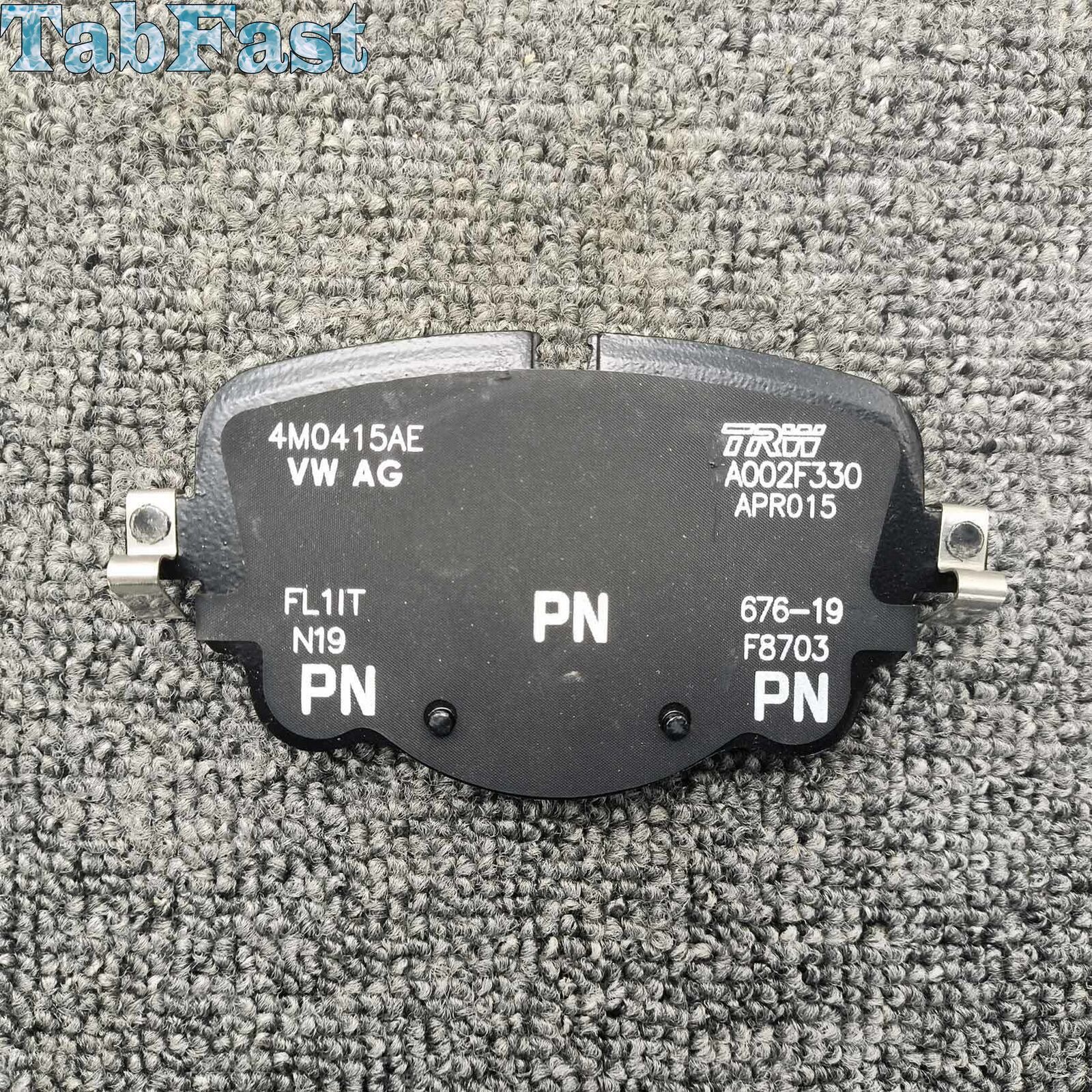 4M0698451C Genuine Front Rear Brake Pad W/Sensors Set for Bentley  