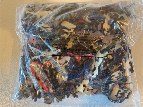 new england patriots wooden retro puzzle 333 Pieces WPZ-RS   3/16 Inch Thick - Imagen 3 de 7