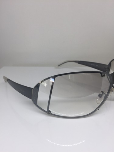 New Authentic Gucci 1652 Sunglasses GG 1652/S C. TW3 Shiny Gunmetal Made Italy - Picture 5 of 12
