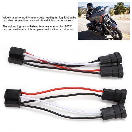 ◇ 2pcs H4 9003 To H11 Conversion Wire Harness Adapter For Headlight Fog Light - Bild 4 von 12