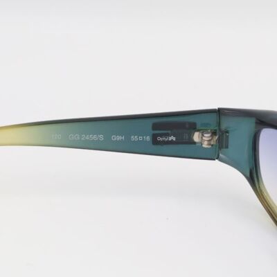 ビンテージ GUCCI グッチ GG2456/S サイドロゴ レディース グッチ GUCCI GG2456/S ロゴ サングラス クリア グラデーション