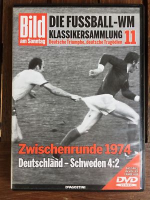 #11 WM Klassiker DVD 1974 Deutschland - Schweden Beckenbauer Gerd Müller