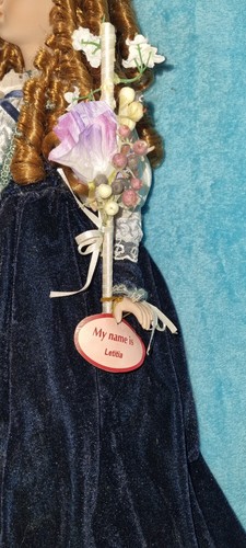 Homeart porcelain doll "Letitia" pre owned.50cm. - Picture 4 of 20
