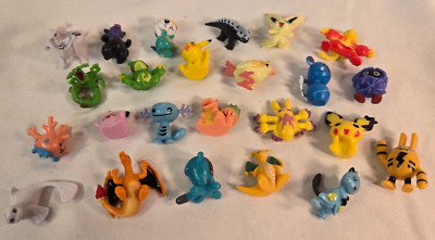 Pokemon Mini Micro Vinyl 1  Figures Lot of 24 Wobbuffet Clefairy Charizard