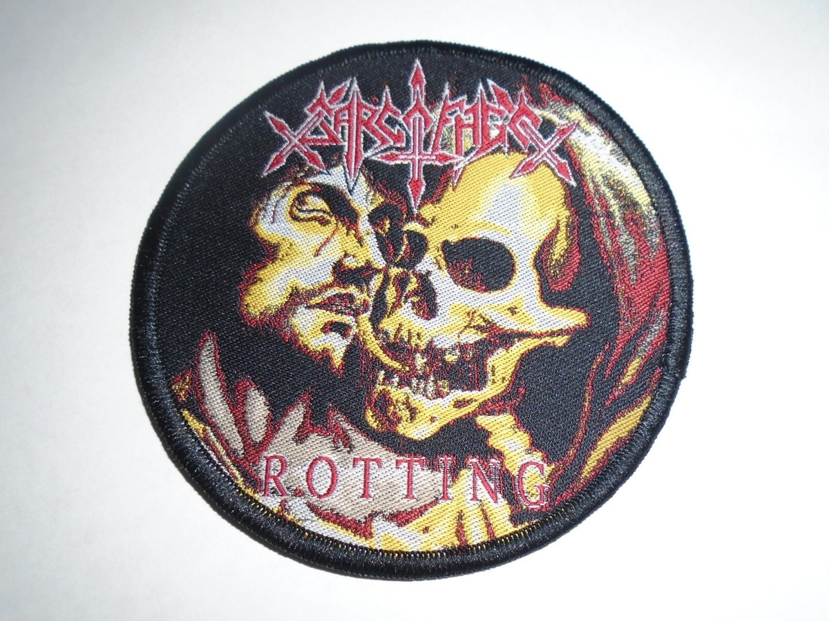 SARCOFAGO ROTTING WOVEN PATCH | eBay