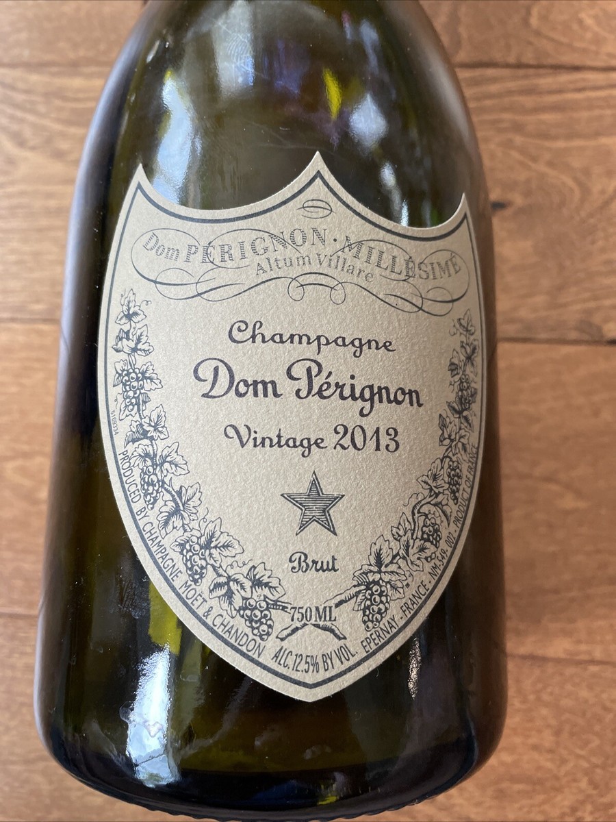 EMPTY BOTTLE Dom Perignon 2013 Champagne | eBay