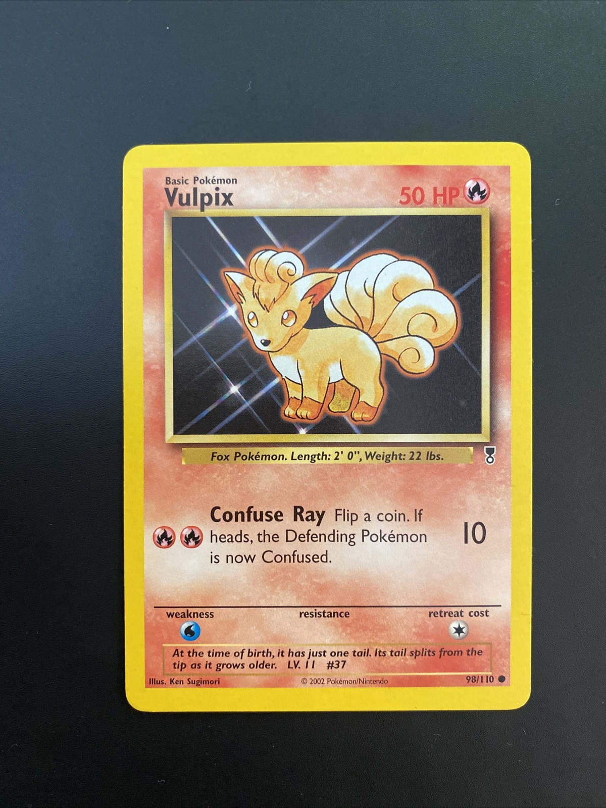 Pokemon card Common Legendary Collection Eng near mint NM 98/110 Vulpix